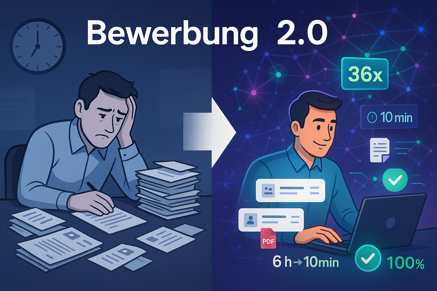Bewerbung 2.0: KI-gestützte Bewerbungserstellung